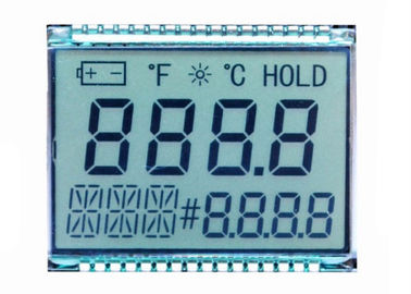 習慣4ディジット7の区分のメートルのピン コネクタのための数字表示TN反射LCD表示