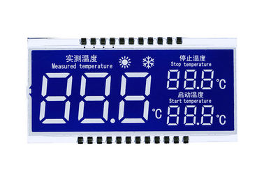 2.8 V HTN LCDの表示パネルの習慣7の区分ハイ・コントラスト白いLED