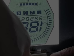 HTN LCD ディスプレイ モノクロム7セグメント グラフィックLCD画面 機器用